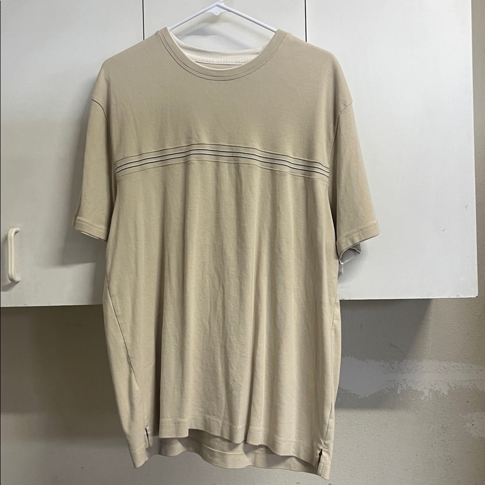 Van Heusen Cream Short Sleeve Shirt